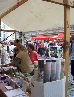 Unser Stand am Fürstenzug, Stadtfest 2007