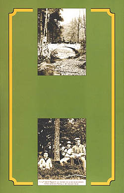 Wanderkarte der Dresdner Heide um 1908/Rückseite Umschlag